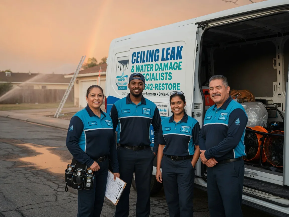 Ceiling Leak Cleanup company in Erwinville, LA